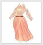 矢量手绘衣服图片