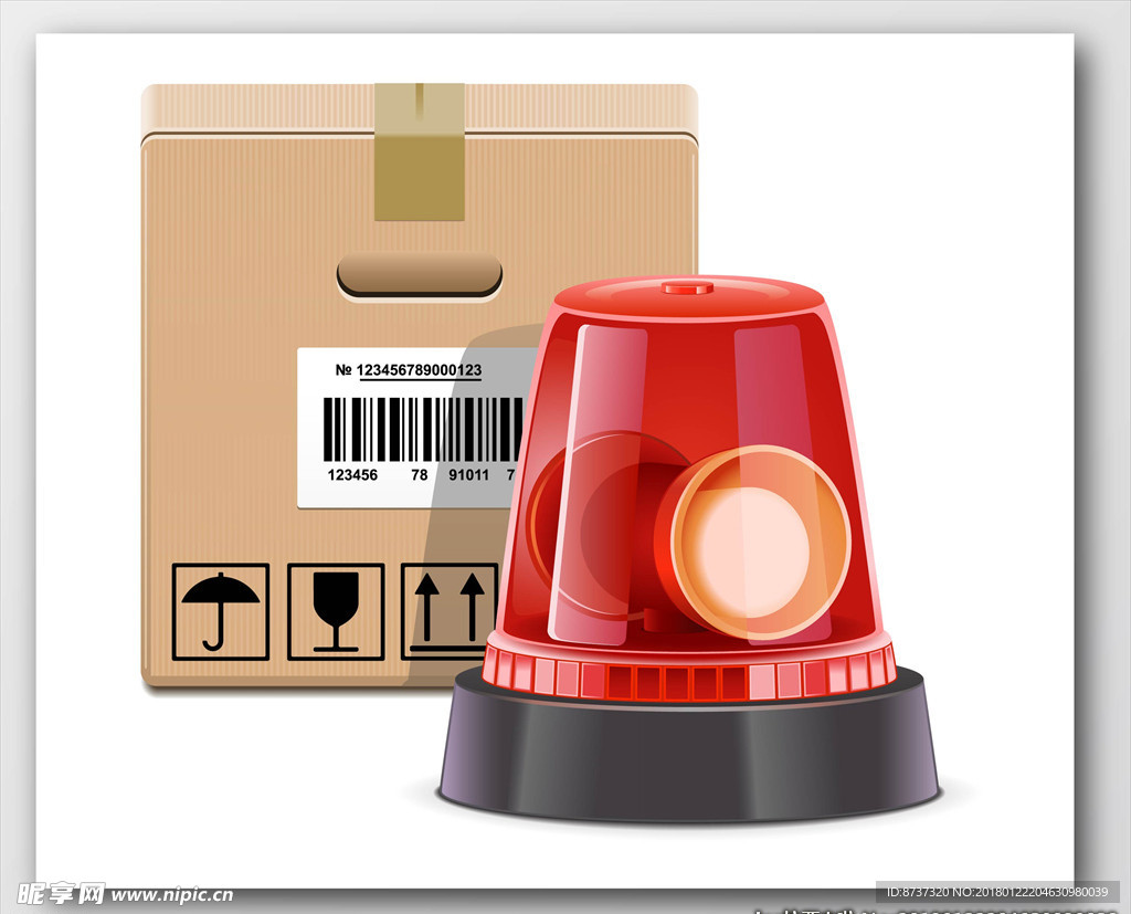 快递行业矢量图片