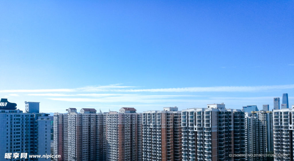 城市蓝天