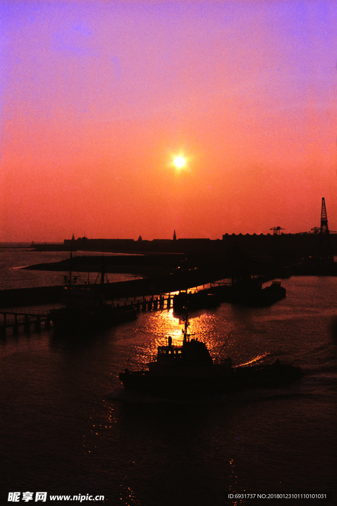 夕阳