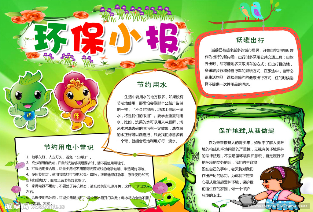 环保小报