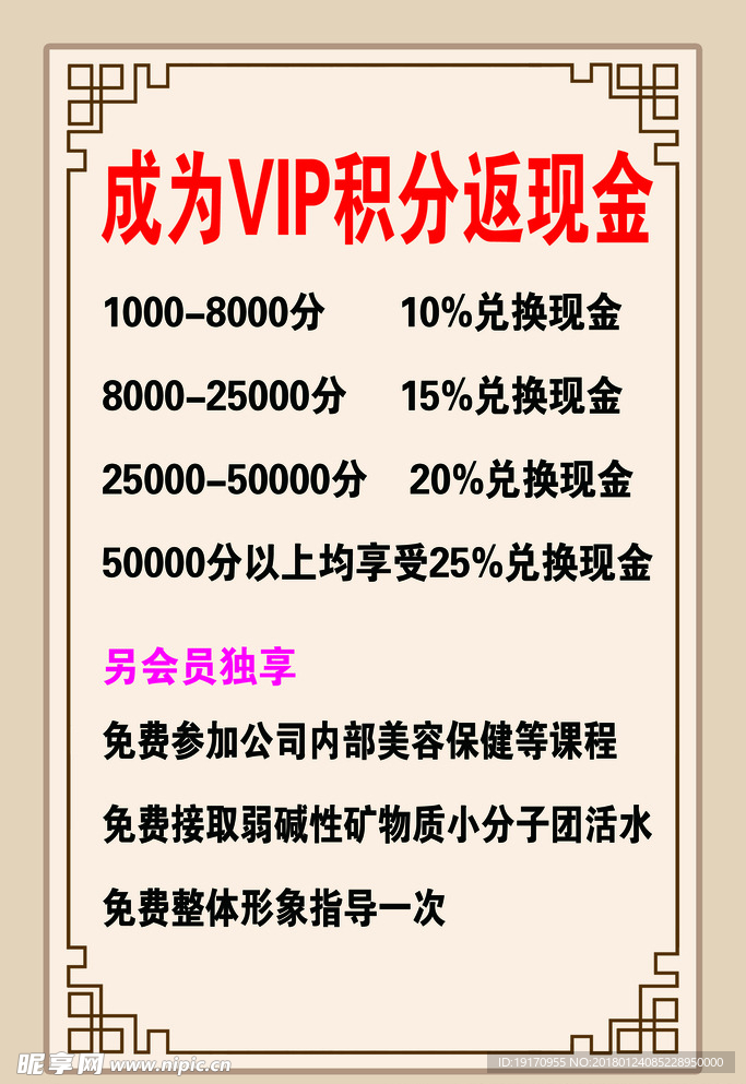 VIP返现