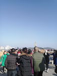 旅游人群 渔女