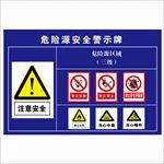 危险源安全警示牌