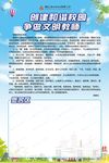文明校园海报