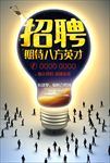 创意企业招聘海报
