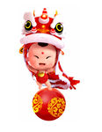 狗年大吉春节元旦节日舞狮