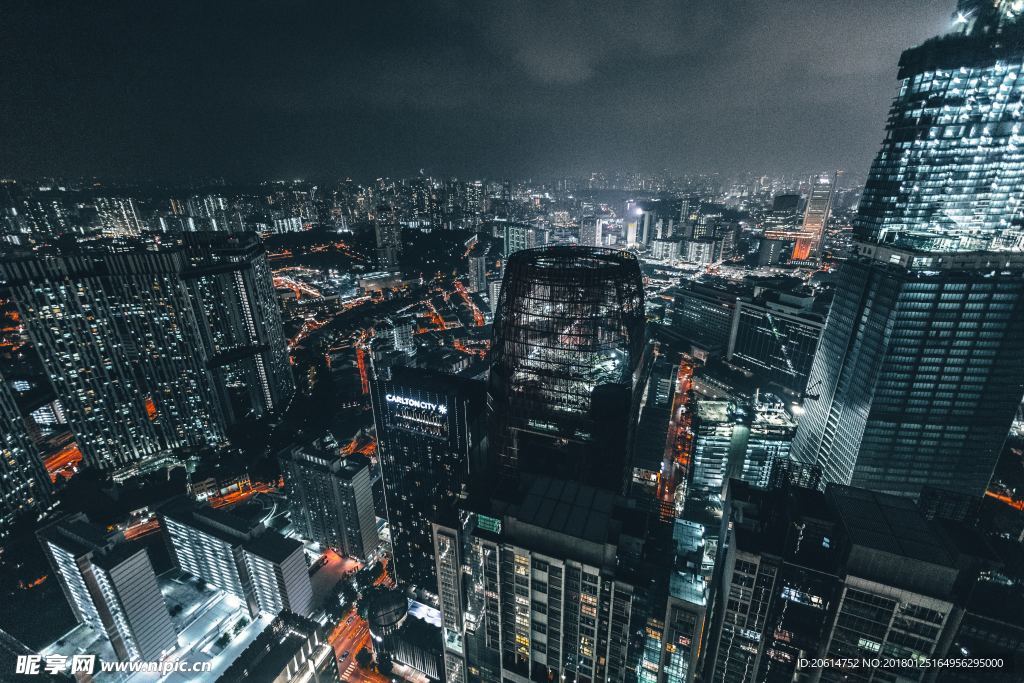 城市夜色风景