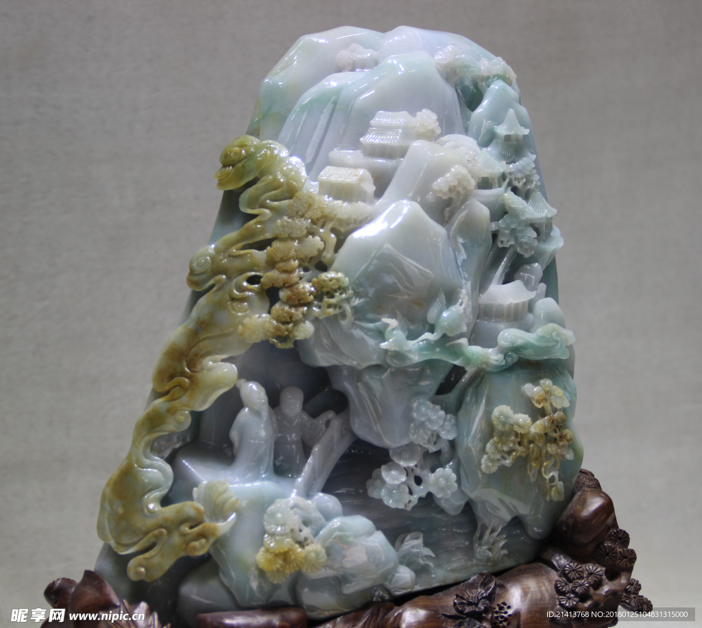 翡翠摆件 翡翠 翡翠饰品 摆件