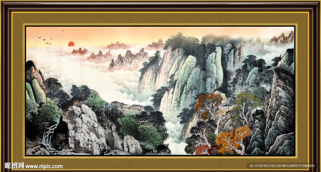 国画山水