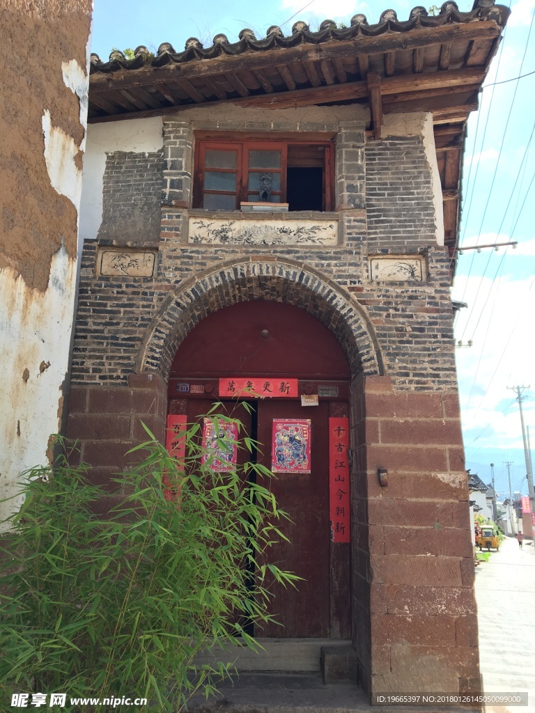 剑川沙溪 民居 大门