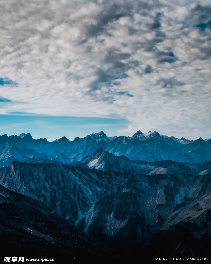高山美景