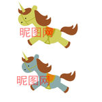 小马独角兽小朋友生日KT展板