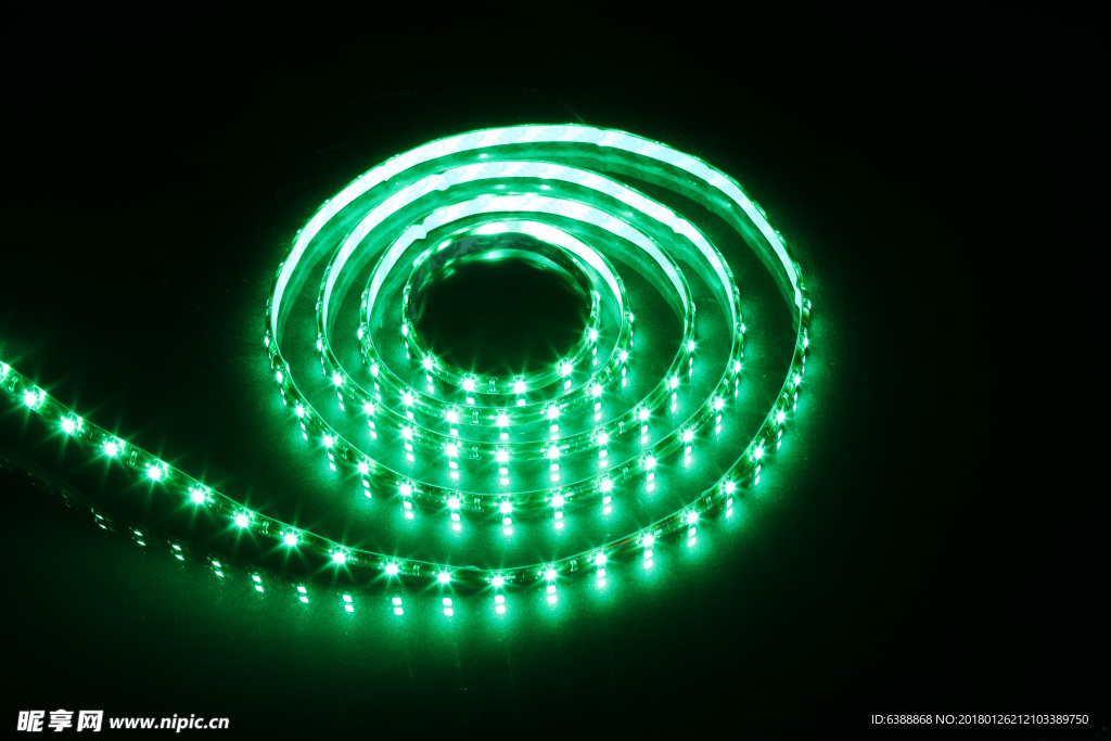绿色LED灯带