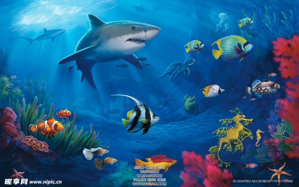 海洋3D立体