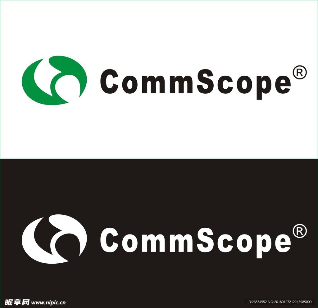 COMMSCOPE康普标志