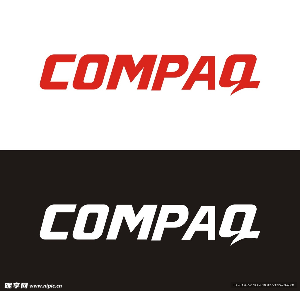 COMPAQ标志