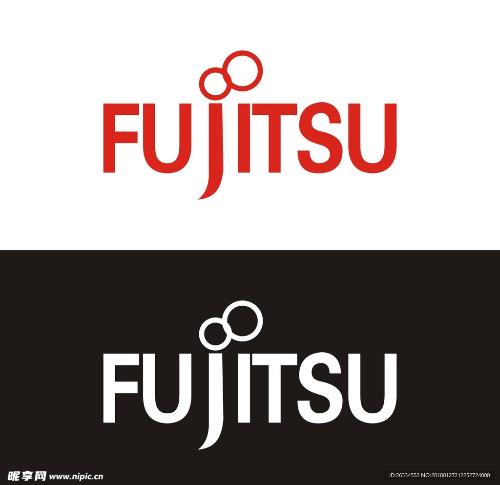 FUJITSU富士通标志