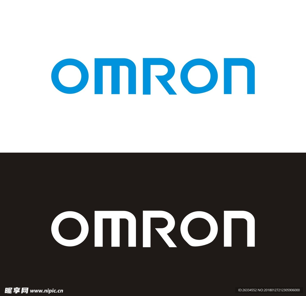 omron欧姆龙标志