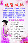 暖宫减肥海报
