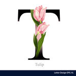 艺术字母花
