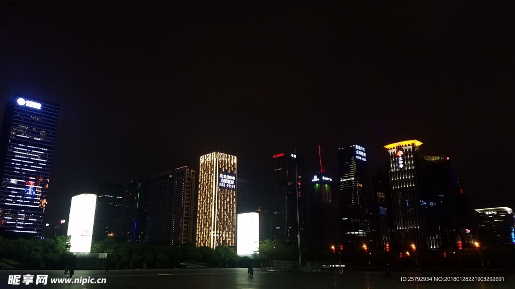 市民广场夜景