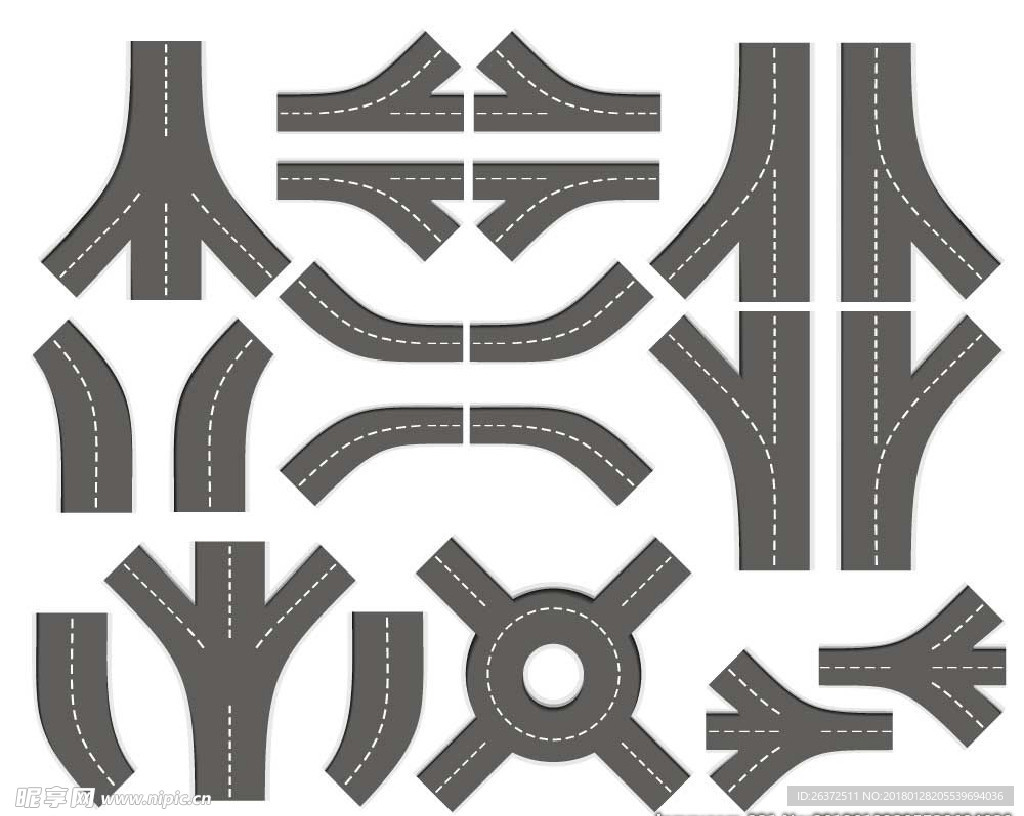 矢量马路