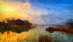 油画