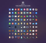 扁平化WEB及APP中icon