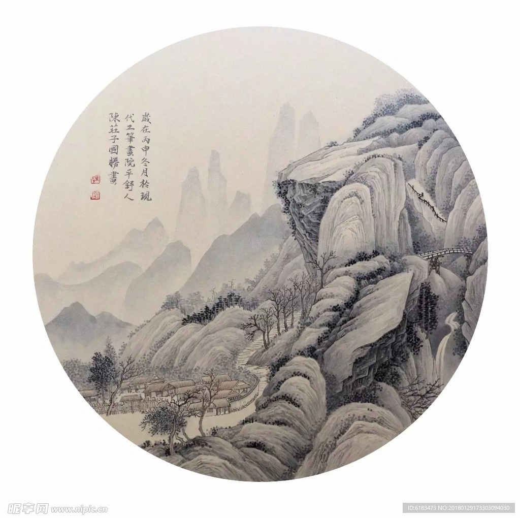 陈盛国工笔画