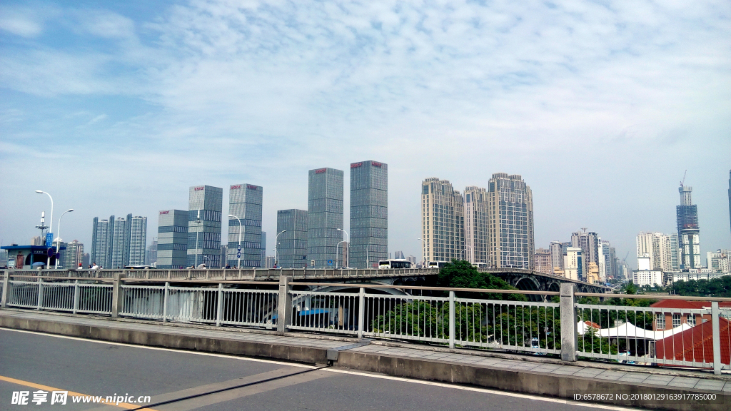 湘江橘子洲风景