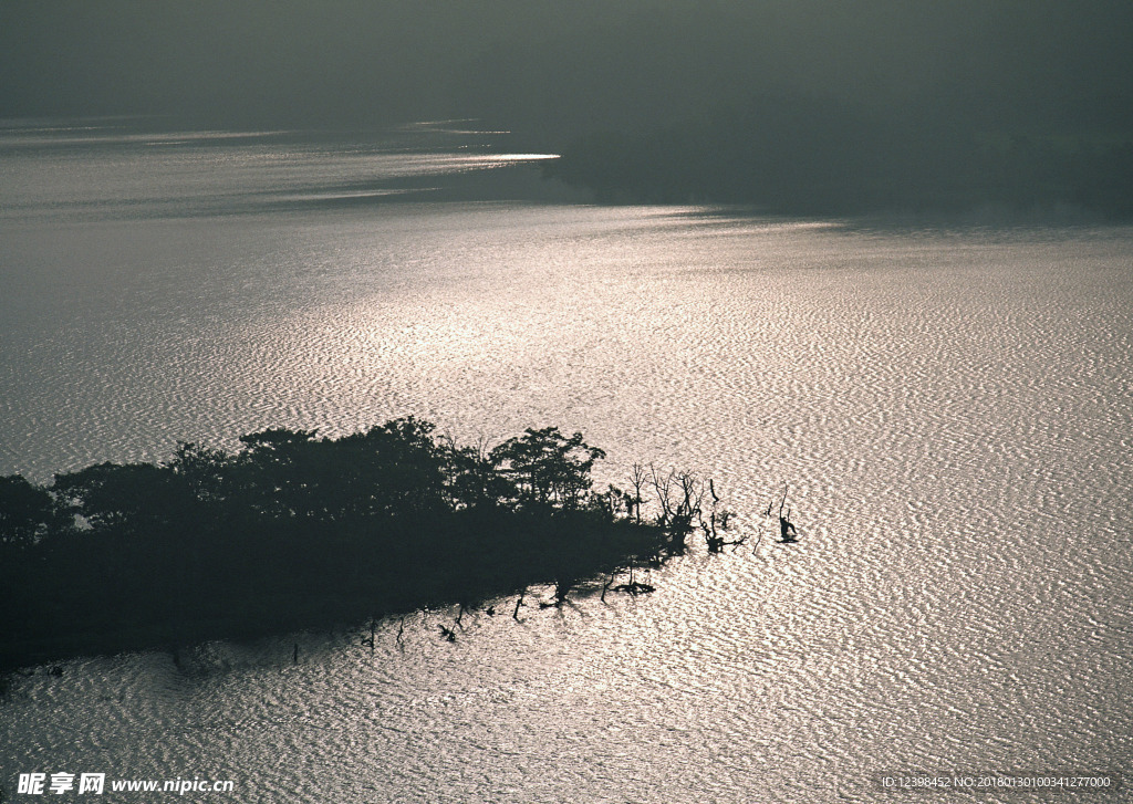 湖光山色 湖泊 湖水 山水美景