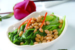 青菜黄豆  凉拌青菜