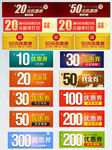 年货节春节红色喜庆促销优惠券
