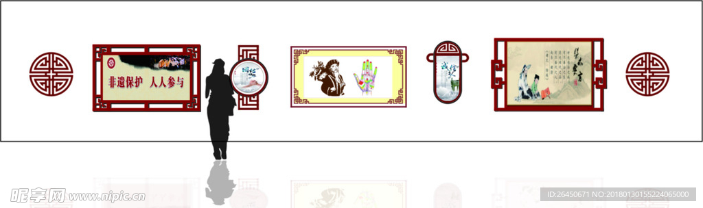 文化形象宣传栏