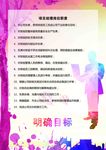 项目经理岗位职责展板海报