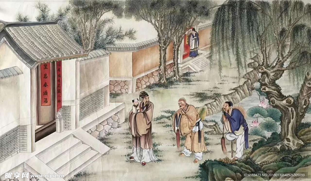 工笔画红楼梦