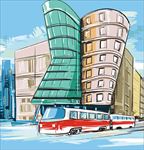 矢量旅游城市图片
