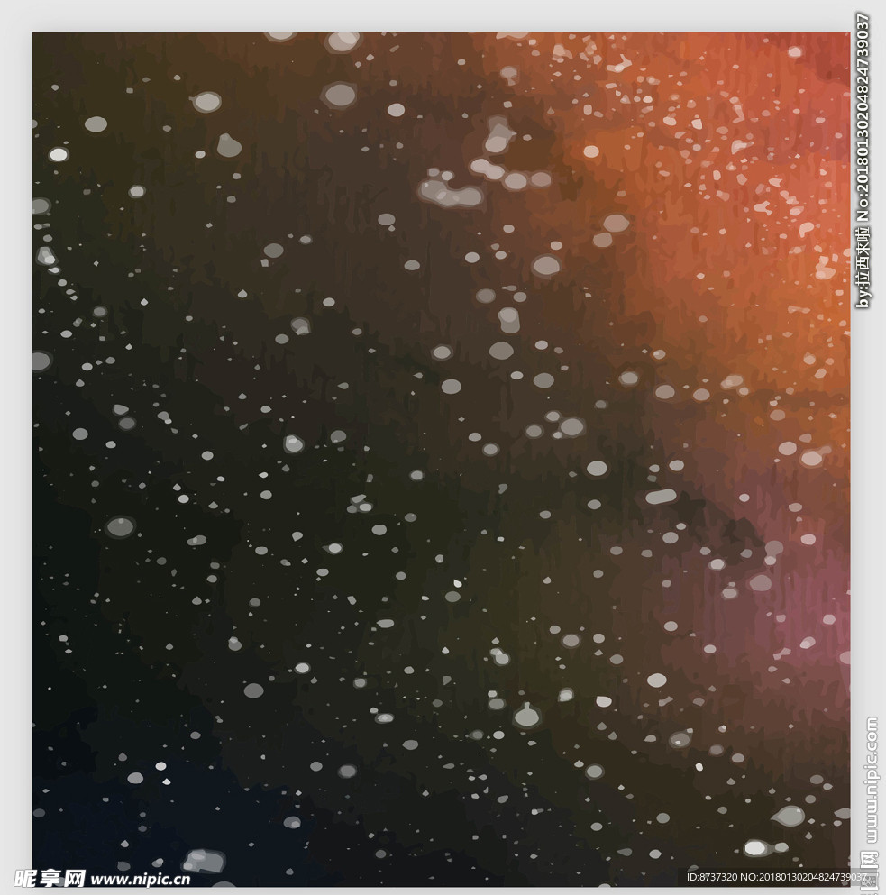 矢量星空图片