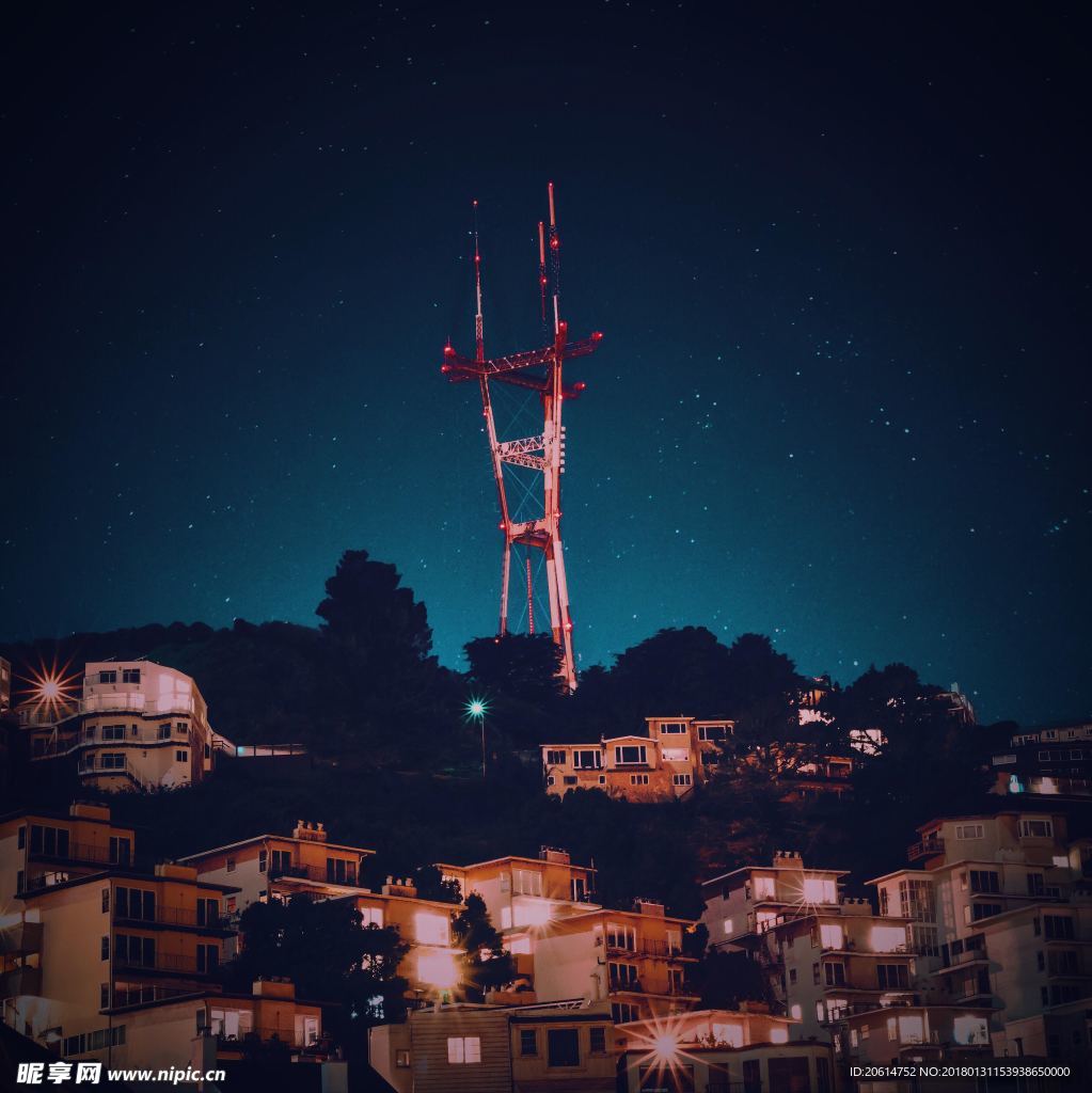 城市夜色