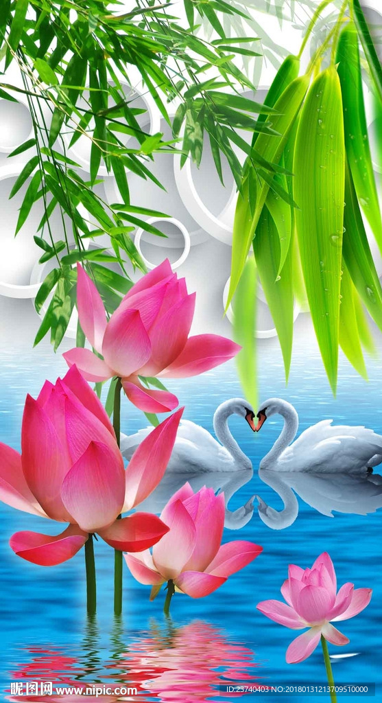 玄关3d背景墙