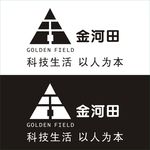 金河田标志