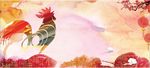 新年 背景 春节 展板 中国风