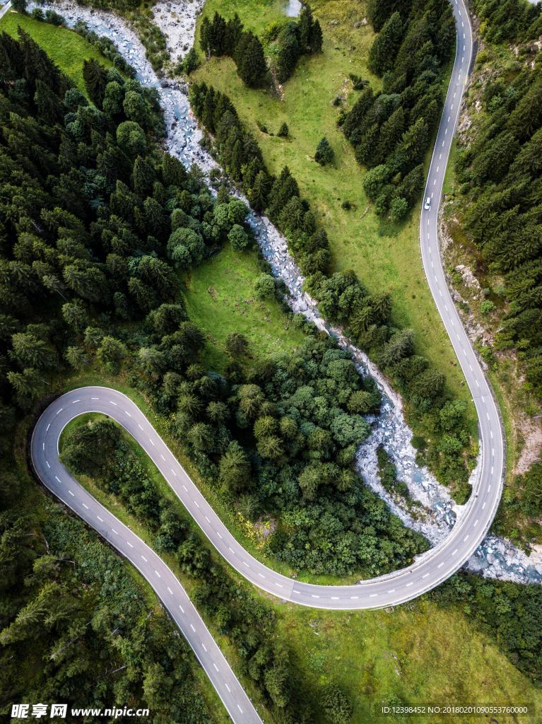 盘上公路 山区公路 道路 公路