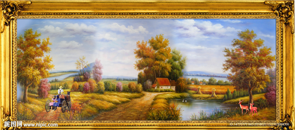 风景油画