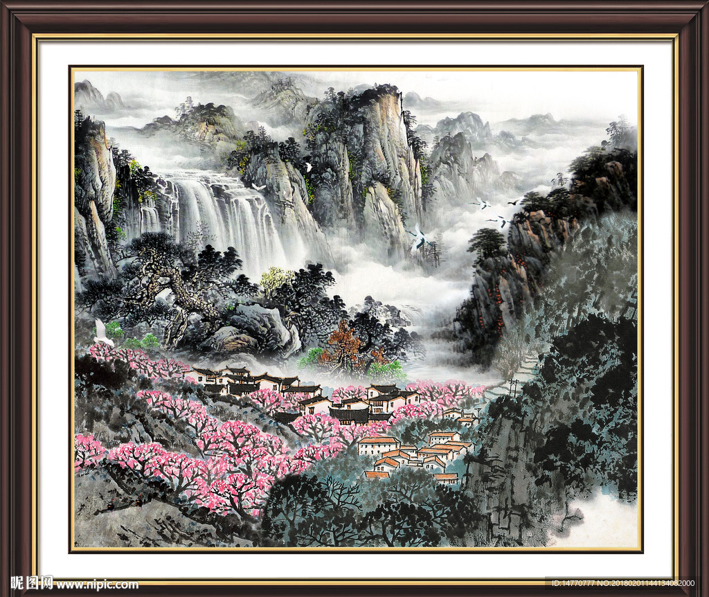 水墨国画