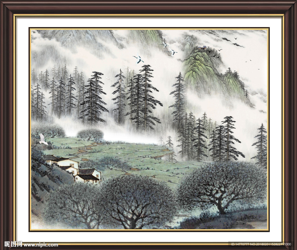 水墨国画