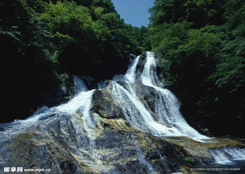 山涧小溪 山涧溪流 河流 溪流