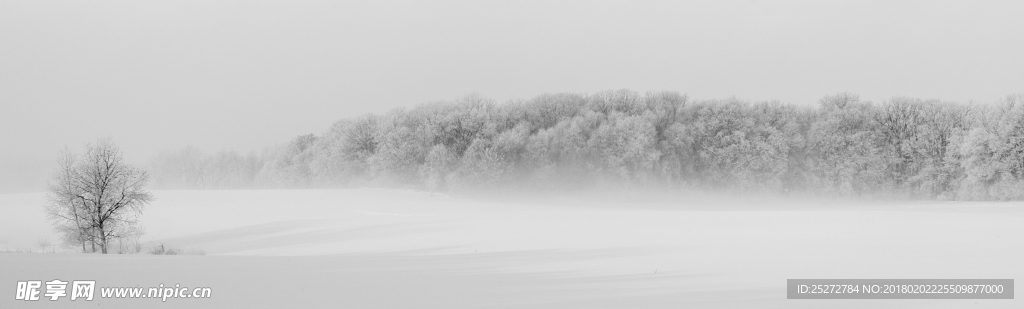 雪景长图