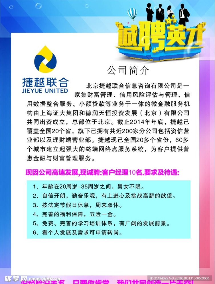 招聘海报